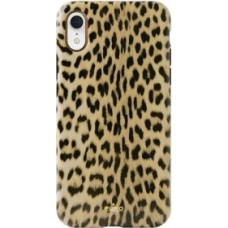 Puro Aizmugurējais vāciņš Puro  Puro Glam Leopard Cover iPhone Xr czarny /black Limited Edition IPCX61LEO1BLK