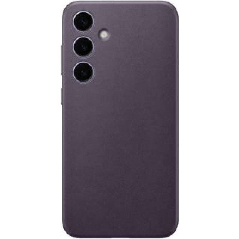 Samsung Aizmugurējais vāciņš Samsung - GP-FPS926HCAVW Samsung Leather Cover (Vegan) for Galaxy S24+ Dark Violet