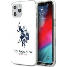 U.s. Polo Pu Aizmugurējais vāciņš U.S. Polo PU  US Polo USHCP12MTPUHRWH iPhone 12/12 Pro 6,1