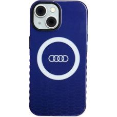 Audi Aizmugurējais vāciņš Audi  Audi IML Big Logo MagSafe case for iPhone 15 / 14 / 13 - blue