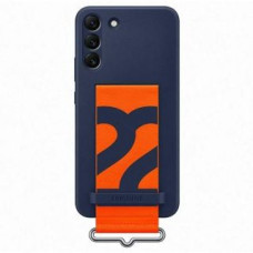 Samsung Aizmugurējais vāciņš Samsung  Etui Samsung EF-GS906TN S22+ S906 granatowy/navy Silicone Cover Strap