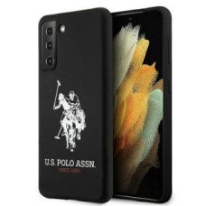 U.s. Polo Pu Aizmugurējais vāciņš U.S. Polo PU  US Polo USHCS21SSLHRBK S21 G991 czarny/black Silicone Logo