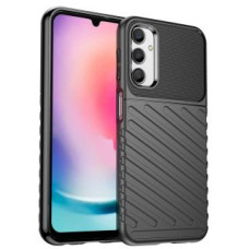 Hurtel Aizmugurējais vāciņš Hurtel  Thunder Case case for Samsung Galaxy A24 4G silicone armor case black