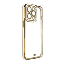 Hurtel Aizmugurējais vāciņš Hurtel  Fashion Case Cover for Xiaomi Redmi Note 11 Pro Gold Frame Gel Cover White