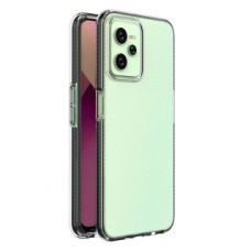 Hurtel Aizmugurējais vāciņš Hurtel  Spring Case case for Realme C35 silicone cover with frame black