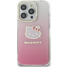 Hello Kitty Aizmugurējais vāciņš Hello Kitty  Hello Kitty HKHCSA55HDGKEP A55 A556 różowy/pink hardcase IML Gradient Electrop Kitty Head