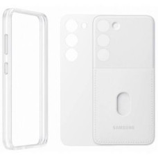 Samsung Aizmugurējais vāciņš Samsung - EF-MS911CWE Samsung Frame Cover for Galaxy S23 White