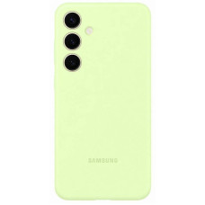 Samsung Aizmugurējais vāciņš Samsung - EF-PS926TGE Samsung Silicone Cover for Galaxy S24+ Lime