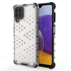 Hurtel Aizmugurējais vāciņš Hurtel  Honeycomb Case armor cover with TPU Bumper for Samsung Galaxy A22 4G transparent