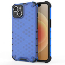 Hurtel Aizmugurējais vāciņš Hurtel  Honeycomb case for iPhone 14 armored hybrid cover blue