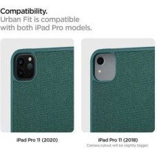 Spigen Aizmugurējais vāciņš Spigen  Spigen URBAN FIT IPAD PRO 11 2020 / 2021 / 2022 MIDNIGHT GREEN