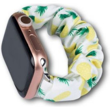 Hurtel Aizmugurējais vāciņš Hurtel  Fabric band for Watch 7 / 6 / 5 / 4 / 3 / 2 / SE (41 / 40 / 38mm) strap bracelet with elastic band pineapple