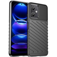 Hurtel Aizmugurējais vāciņš Hurtel  Thunder Case Xiaomi Poco X5 5G / Redmi Note 12 5G silicone armor case black