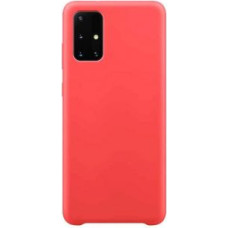 Hurtel Aizmugurējais vāciņš Hurtel  Silicone Case Soft Flexible Rubber Cover for Samsung Galaxy A72 4G red