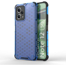 Hurtel Aizmugurējais vāciņš Hurtel  Honeycomb case for Xiaomi Redmi Note 12 5G / Poco X5 5G armored hybrid case blue