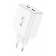 Foneng Adapteris Foneng  Wall charger Foneng EU50 PD 35W 2x USB-C ports (white)