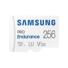 Samsung Atmiņas kartes Samsung  PRO Endurance MB-MJ256KA/EU 256 GB, MicroSD Memory Card, Flash memory class U3, V30, Class 10, SD adapter