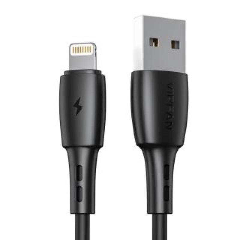 Vipfan Kabelis Vipfan  VFAN Racing X05 USB to Lightning cable (black)