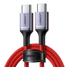 Ugreen Kabelis Ugreen  Ugreen US294 USB-C - USB-C 3A 480Mb/s cable 1m - red