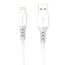 Foneng Kabelis Foneng  USB to Lightning Cable Foneng X66, 20W, 3A, 1m (white)