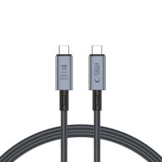 Tech-Protect Kabelis Tech-Protect  Tech-Protect UltraBoost Max USB-C 4.0 / USB-C 4.0 PD cable 240W 8K 40Gbps 1m - gray