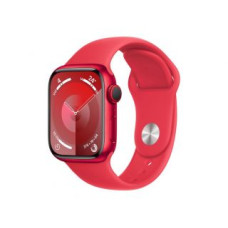 Apple Viedpulksteni Apple  Watch Series 9 GPS + Cellular 41mm (PRODUCT)RED Aluminium Case with (PRODUCT)RED Sport Band - M/L