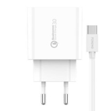 Foneng Adapteris Foneng  Fast charger Foneng 1x USB EU46 QC 3.0+ USB Type C cable