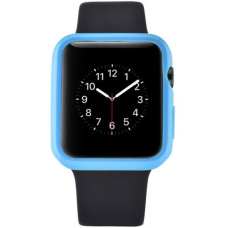 Devia Viedpulksteni Devia  Colorful protector case for Apple watch (38mm) blue