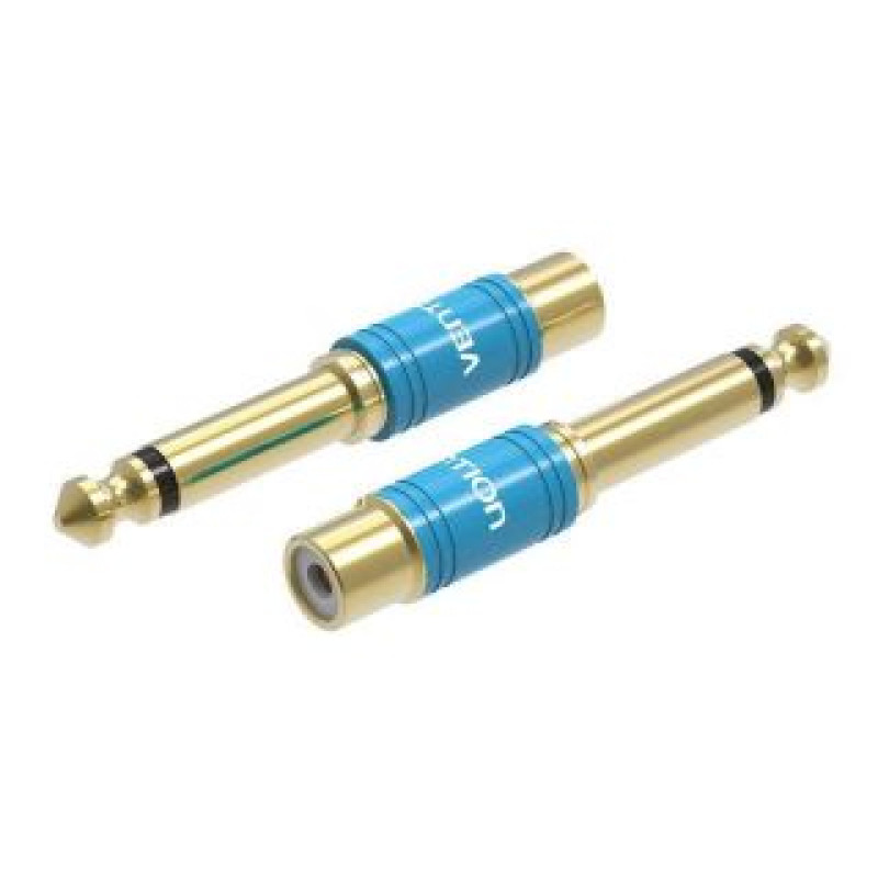 Vention Parveidotājs Vention  Adapter Audio 6.35mm male to RCA female Vention VDD-C03 blue