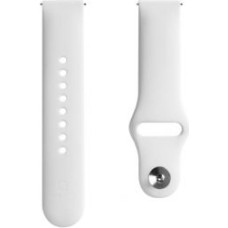 Evelatus Siksniņa Evelatus  20mm Silicone Loop Watch Straps (130mm M/L) White