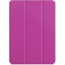 Ilike Maciņš grāmata iLike  iPad Mini 5 7.9 Tri-Fold Eco-Leather Stand Case Purple