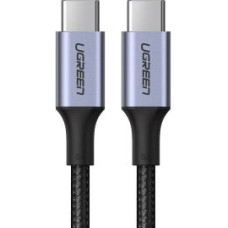 Ugreen Kabelis Ugreen  USB-C Cable Aluminum Case with Braided 1m Black