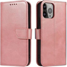 Hurtel Cits mobilo telefonu aksesuārs Hurtel  Magnet Case for Samsung A15 with flap and wallet - pink