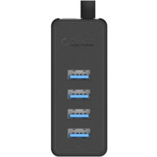 Orico Cits mobilo telefonu aksesuārs Orico  Orico W5P-100 USB to 4x USB 3.0 Hub Adapter (black)