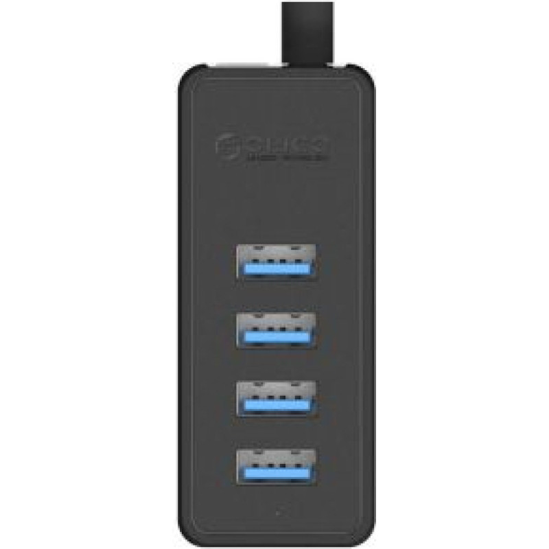 Orico Cits mobilo telefonu aksesuārs Orico  Orico W5P-100 USB to 4x USB 3.0 Hub Adapter (black)