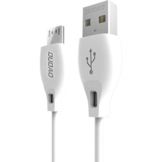 Dudao Kabelis Dudao  Dudao cable micro USB cable 2.4A 2m white (L4M 2m white)