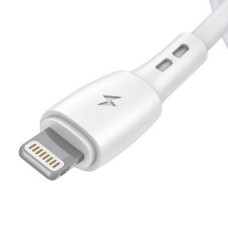 Vipfan Kabelis Vipfan  USB to Lightning cable VFAN Racing X05, 3A, 1m (white)