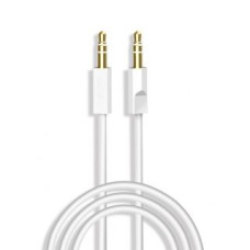 Dudao Kabelis Dudao  Dudao cable AUX mini jack 3.5mm 1m 3 pole stereo white (L12S white)