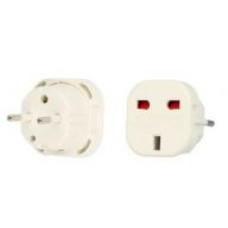 Ilike Adapteris iLike  UK/EU CHARGER ADAPTER White