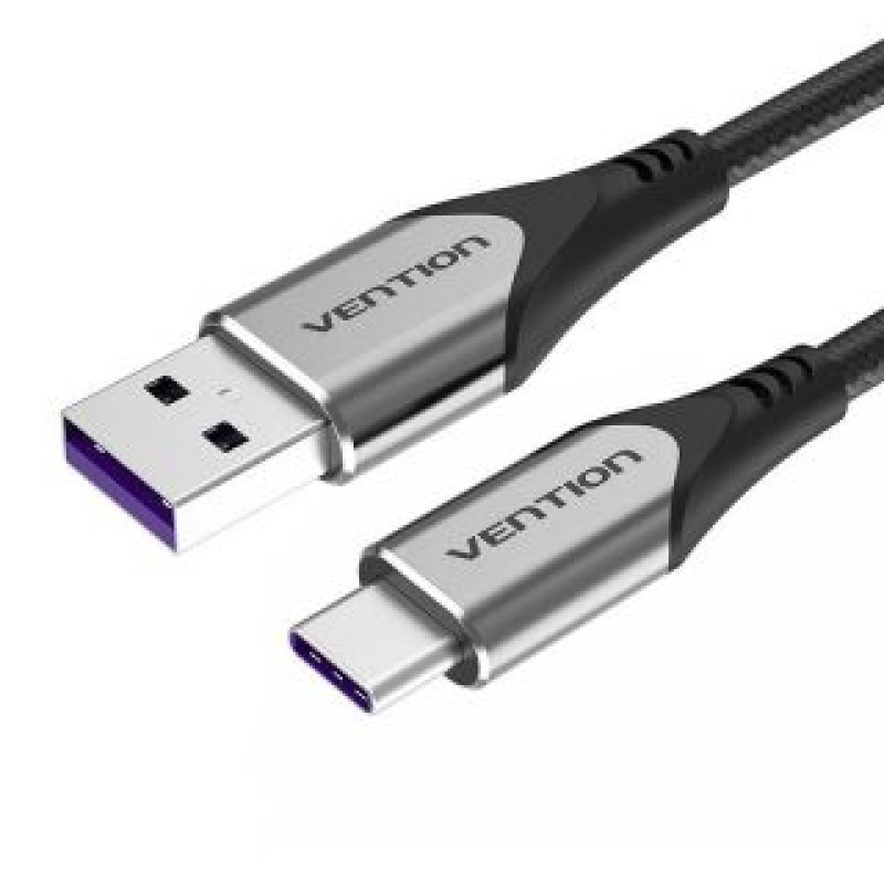 Vention Kabelis Vention  Cable USB-C to USB 2.0 Vention COFHG FC 5A 1.5m (grey)