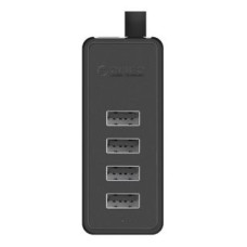 Orico Cits mobilo telefonu aksesuārs Orico  Orico W5P-100 USB to 4x USB 2.0 Hub Adapter (black)