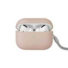 Uniq Maciņš austiņām UNIQ  UNIQ etui Lino AirPods Pro 2 gen Silicone (2022/2023) różowy/blush pink