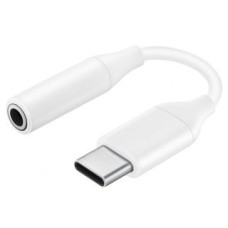 Samsung Kabelis Samsung  Samsung Headphone Adapter 3.5mm Mini Jack (Female) - USB Type C (Male) White (EE-UC10JUWEGWW)