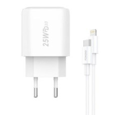 Foneng Adapteris Foneng  Fast charger Foneng 1x USB EU40 + USB C to Lightning cable