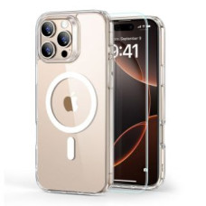 ESR Cits mobilo telefonu aksesuārs ESR  ESR Classic Hybrid Halolock MagSafe Case + Tempered Glass for iPhone 16 Pro - Clear