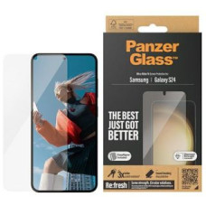 Panzer Glass Cits mobilo telefonu aksesuārs Panzer Glass  PanzerGlass Ultra-Wide Fit tempered glass with applicator for Samsung Galaxy S24