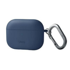 Uniq Maciņš austiņām UNIQ  UNIQ etui Nexo AirPods Pro 2 gen + Ear Hooks Silicone (2022/2023) niebieski/caspian blue