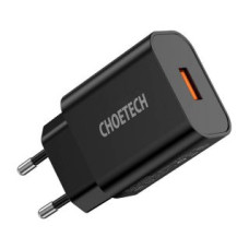 Choetech Adapteris Choetech  Wall Charger Choetech 18W USB-A (black)