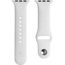 Evelatus Siksniņa Evelatus  Apple Watch 38/40/41mm Silicone Loop Watch Straps (110mm S/M) White