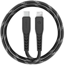 Energea Kabelis ENERGEA  ENERGEA kabel Nyloflex USB-C - Lightning C94 MFI 3m czarny/black